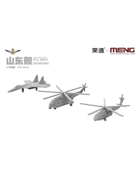 PLA Navy Shandong, 1/700 - MENG-Model PS-006