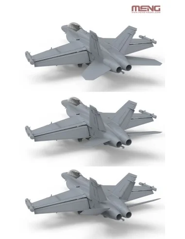 Boeing EA-18G Growler Electronic Attack Aircraft Yellow Jackets, 1/...