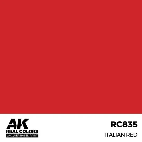 Real Colors: Italian Red 17 ml. - AK Interactive RC835 Real Colors: Italian Red 17 ml. - AK Interactive RC835