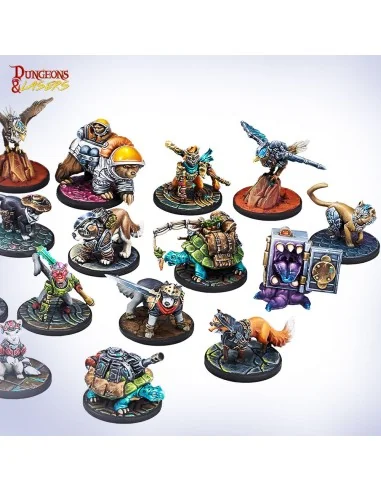 Dungeons & Lasers Miniatures: ANIMAL COMPANIONS - Archon Studio DNL...
