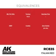 Real Colors: Italian Red 17 ml. - AK Interactive RC835 Real Colors: Italian Red 17 ml. - AK Interactive RC835