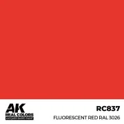 Real Colors: Fluorescent Red RAL 3026 17 ml. - AK Interactive RC837 Real Colors: Fluorescent Red RAL 3026 17 ml. - AK Interactive RC837