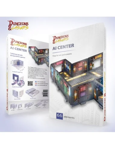 Dungeons & Lasers Expansion Set: AI CENTER - Archon Studio DNL0021