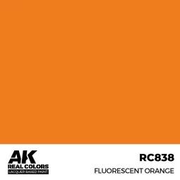 Real Colors: Fluorescent Orange 17 ml. - AK Interactive RC838