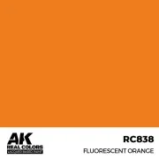 Real Colors: Fluorescent Orange 17 ml. - AK Interactive RC838