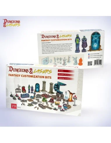 Dungeons & Lasers Expansion Set: FANTASY CUSTOMIZATION BITS - Archo...