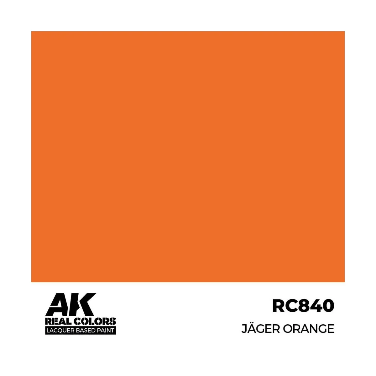 Real Colors: Jäger Orange 17 ml. - AK Interactive RC840