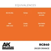 Real Colors: Jäger Orange 17 ml. - AK Interactive RC840 Real Colors: Jäger Orange 17 ml. - AK Interactive RC840