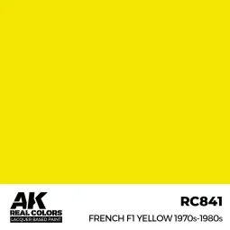 Real Colors: French F1 Yellow 1970s-1980s 17ml. - AK Interactive RC841