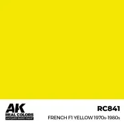 Real Colors: French F1 Yellow 1970s-1980s 17ml. - AK Interactive RC841