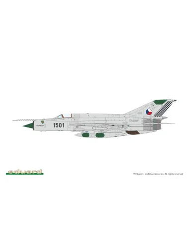 ERKA / MiG-21R V CESKOSLOVENSKU, 1/72 - Eduard Plastic Kits 2156