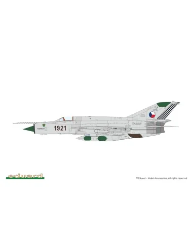 ERKA / MiG-21R V CESKOSLOVENSKU, 1/72 - Eduard Plastic Kits 2156