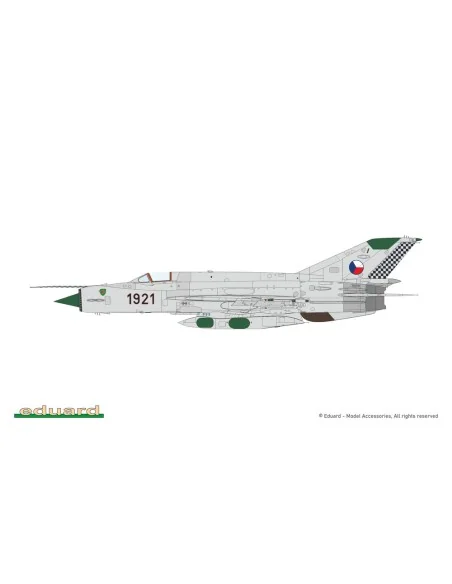 ERKA / MiG-21R V CESKOSLOVENSKU, 1/72 - Eduard Plastic Kits 2156