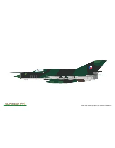 ERKA / MiG-21R V CESKOSLOVENSKU, 1/72 - Eduard Plastic Kits 2156