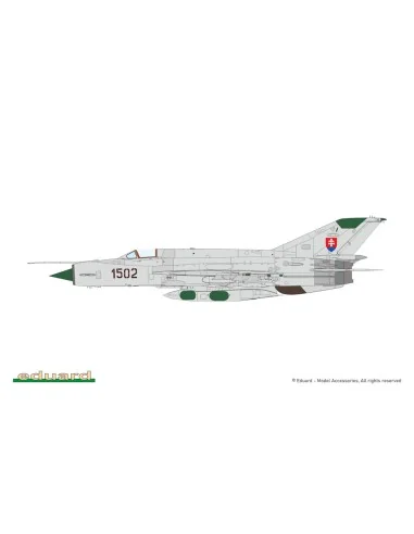 ERKA / MiG-21R V CESKOSLOVENSKU, 1/72 - Eduard Plastic Kits 2156