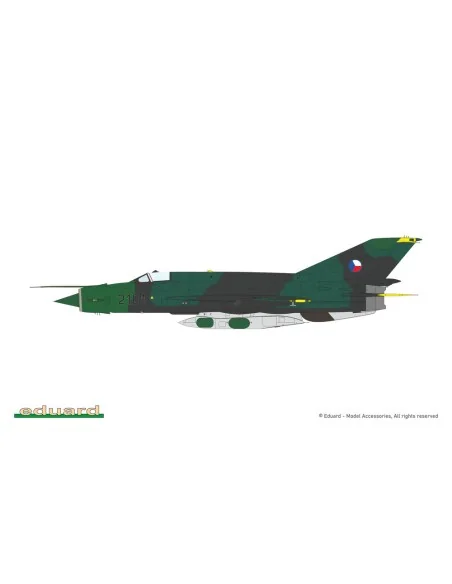 ERKA / MiG-21R V CESKOSLOVENSKU, 1/72 - Eduard Plastic Kits 2156