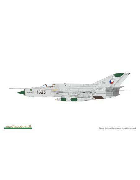ERKA / MiG-21R V CESKOSLOVENSKU, 1/72 - Eduard Plastic Kits 2156