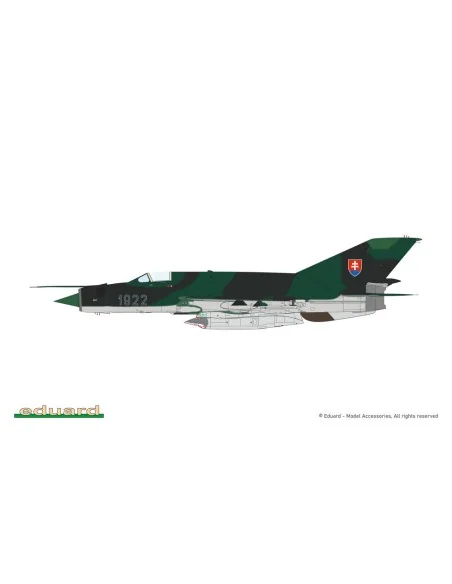 ERKA / MiG-21R V CESKOSLOVENSKU, 1/72 - Eduard Plastic Kits 2156