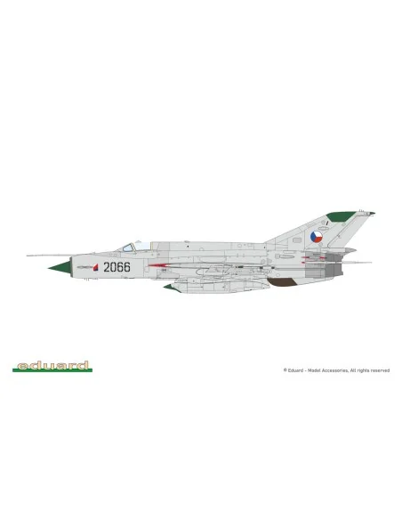ERKA / MiG-21R V CESKOSLOVENSKU, 1/72 - Eduard Plastic Kits 2156