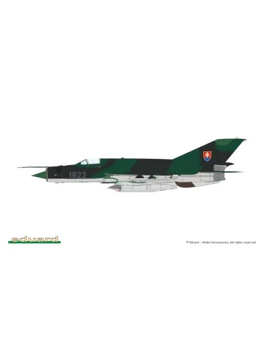 ERKA / MiG-21R V CESKOSLOVENSKU, 1/72 - Eduard Plastic Kits 2156