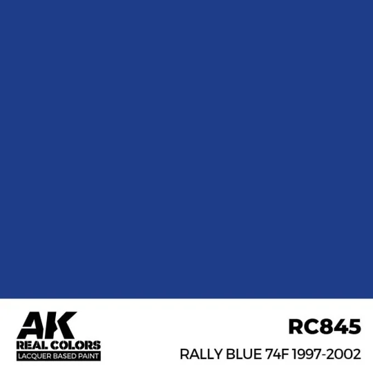 Real Colors: Rally Blue 74F 1997-2002 17 ml. - AK Interactive RC845
