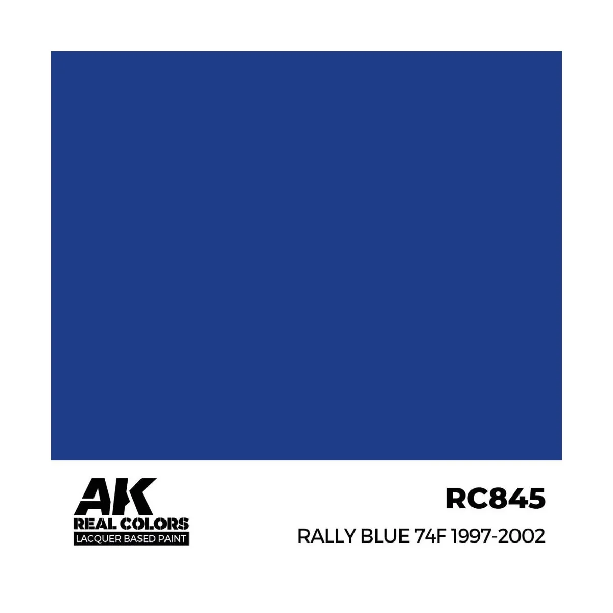 Real Colors: Rally Blue 74F 1997-2002 17 ml. - AK Interactive RC845