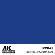 Real Colors: Rally Blue 74F 1997-2002 17 ml. - AK Interactive RC845