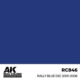 Real Colors: Rally Blue 02C 2001-2006 17ml. - AK Interactive RC846