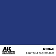 Real Colors: Rally Blue 02C 2001-2006 17ml. - AK Interactive RC846 Real Colors: Rally Blue 02C 2001-2006 17ml. - AK Interactive RC846