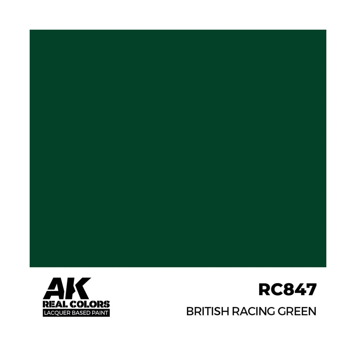 Real Colors: British Racing Green 17 ml. - AK Interactive RC847