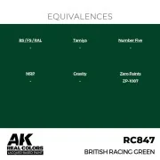 Real Colors: British Racing Green 17 ml. - AK Interactive RC847