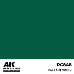 Real Colors: Vaillant Green 17 ml. - AK Interactive RC848