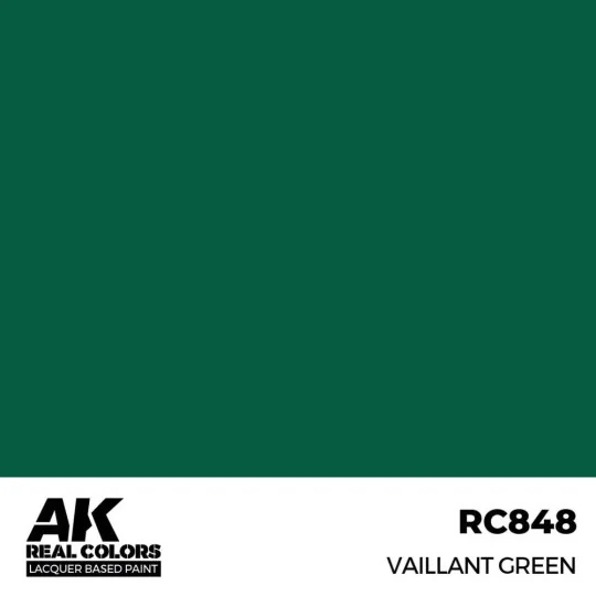 Real Colors: Vaillant Green 17 ml. - AK Interactive RC848