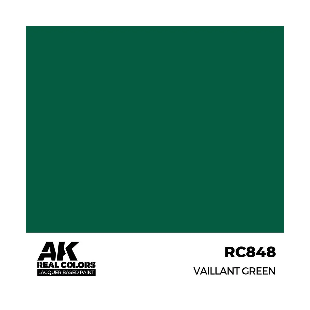Real Colors: Vaillant Green 17 ml. - AK Interactive RC848