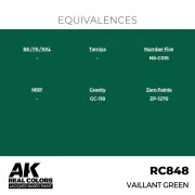 Real Colors: Vaillant Green 17 ml. - AK Interactive RC848