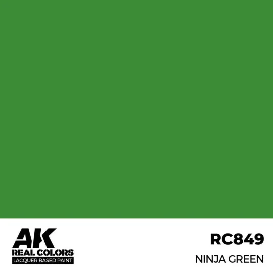 Real Colors: Ninja Green 17 ml. - AK Interactive RC849 Real Colors: Ninja Green 17 ml. - AK Interactive RC849