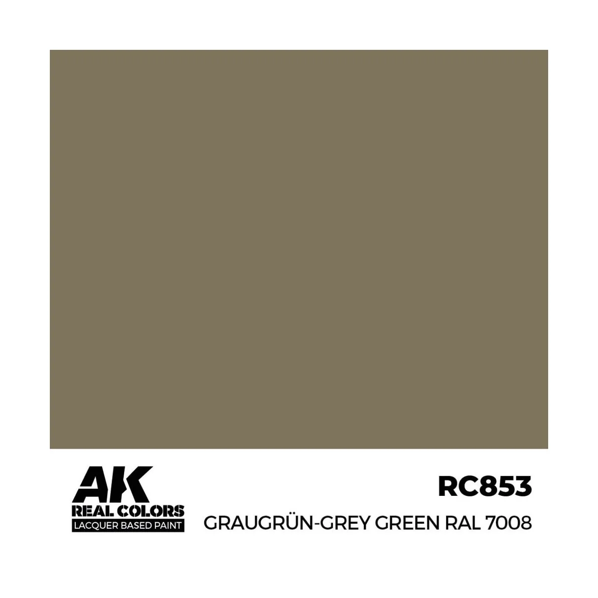 Real Colors: Graugrün-Grey Green RAL 7008 17 ml. - AK Interactive R...