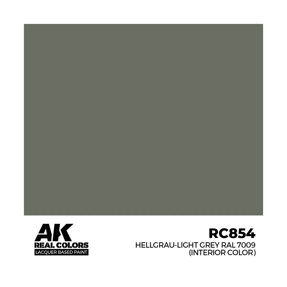 Real Colors: Hellgrau-Light Grey RAL 7009 (interior color) 17 m - A...