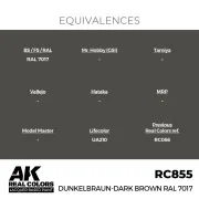 Real Colors: Dunkelbraun-Dark Brown RAL 7017 17 ml. - AK Interactiv... Real Colors: Dunkelbraun-Dark Brown RAL 7017 17 ml. - AK Interactiv...
