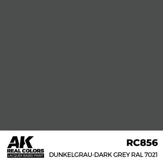 Real Colors: Dunkelgrau-Dark Grey RAL 7021 17 ml. - AK Interactive ... Real Colors: Dunkelgrau-Dark Grey RAL 7021 17 ml. - AK Interactive ...