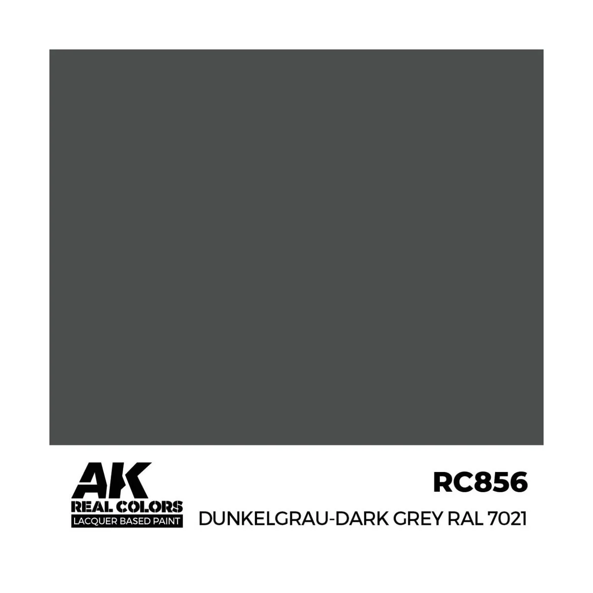 Real Colors: Dunkelgrau-Dark Grey RAL 7021 17 ml. - AK Interactive ...