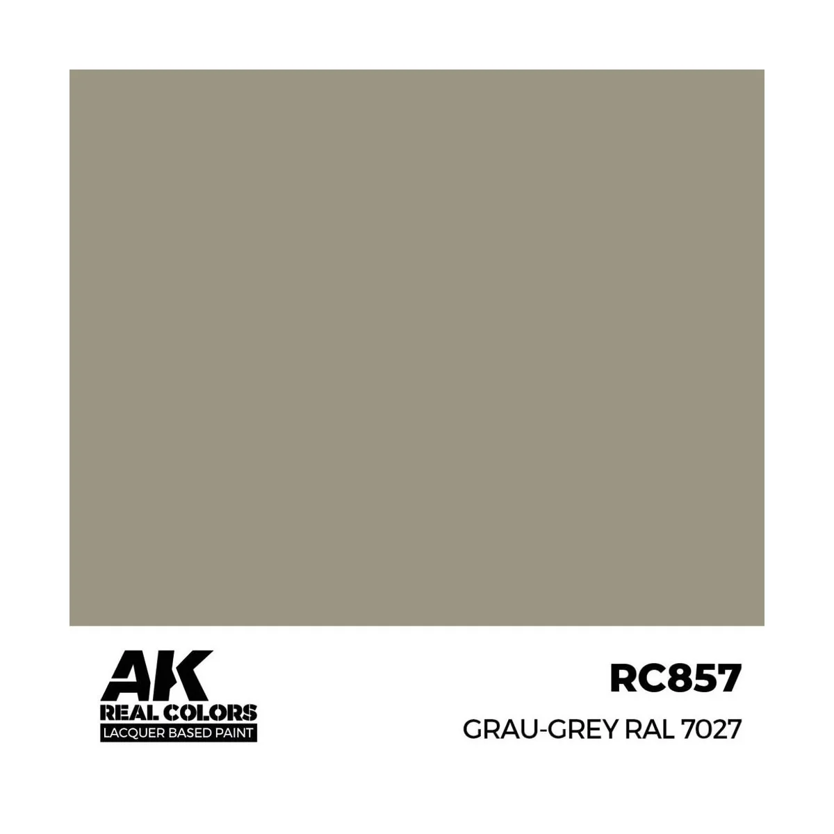 Real Colors: Grau-Grey RAL 7027 17 ml. - AK Interactive RC857