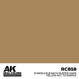 Real Colors: Dunkelgelb Nach Muster-Dark Yellow acc. to Sample - AK...