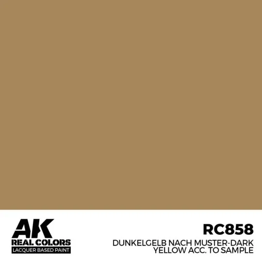 Real Colors: Dunkelgelb Nach Muster-Dark Yellow acc. to Sample - AK... Real Colors: Dunkelgelb Nach Muster-Dark Yellow acc. to Sample - AK...