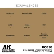 Real Colors: Dunkelgelb Nach Muster-Dark Yellow acc. to Sample - AK... Real Colors: Dunkelgelb Nach Muster-Dark Yellow acc. to Sample - AK...