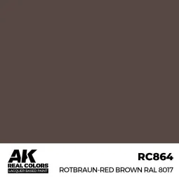 Real Colors: Rotbraun-Red Brown RAL 8017 17 ml. - AK Interactive RC864