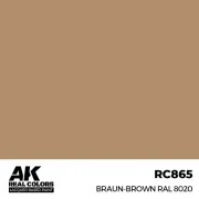 Real Colors: Braun-Brown RAL 8020 17 ml. - AK Interactive RC865