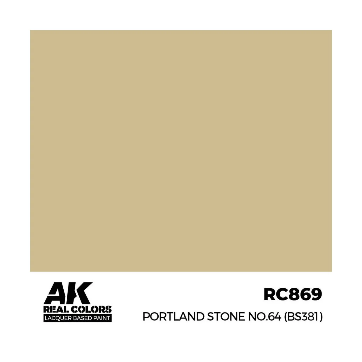Real Colors: Portland Stone No.64 (BS381) 17 ml. - AK Interactive R...
