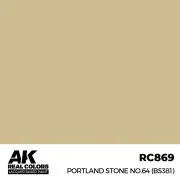 Real Colors: Portland Stone No.64 (BS381) 17 ml. - AK Interactive R...