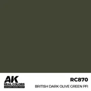 Real Colors: British Dark Olive Green PFI 17 ml. - AK Interactive R... Real Colors: British Dark Olive Green PFI 17 ml. - AK Interactive R...